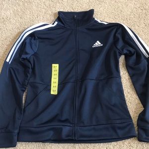 adidas children jacket / navy blue / Size 8